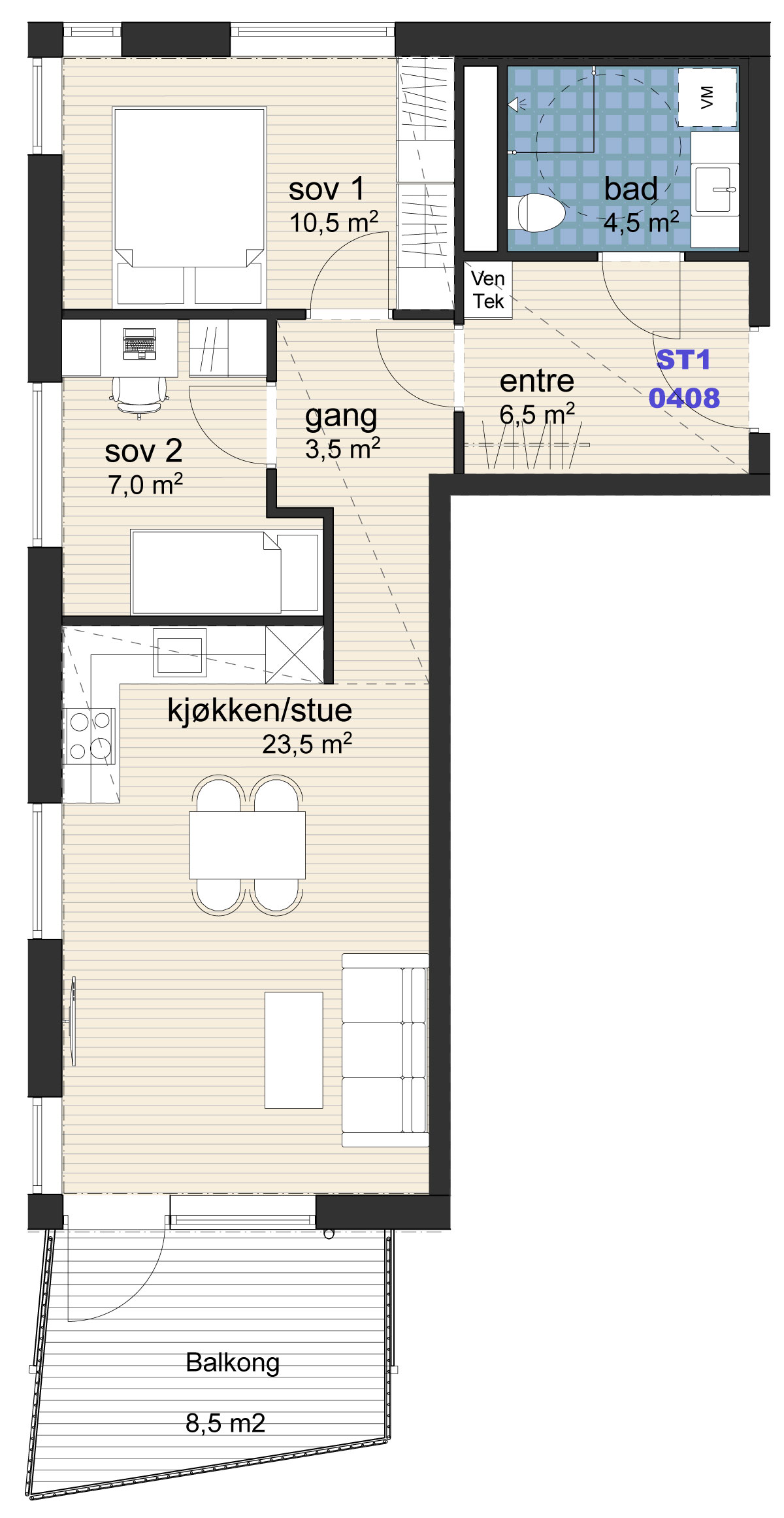 Vise bolig - Nye Lilleby